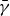 gamma overbar
