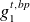 g 1 Superscript t comma b p