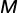sans serif bold italic upper M