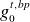 g 0 Superscript t comma b p