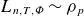 upper L Subscript n comma upper T comma upper Phi Baseline tilde rho Subscript p
