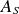 upper A Subscript upper S