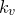 k Subscript v
