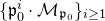 left brace German p 0 Superscript i Baseline dot script upper M Subscript German p 0 Baseline right brace Subscript i greater than or equals 1