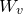 upper W Subscript v