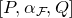 left bracket upper P comma alpha Subscript script upper F Baseline comma upper Q right bracket