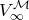 upper V Subscript normal infinity Superscript script upper M