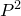 upper P squared