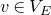 v element of upper V Subscript upper E