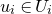 u Subscript i Baseline element of upper U Subscript i