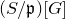 left parenthesis upper S divided by German p right parenthesis left bracket upper G right bracket