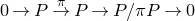 0 right arrow upper P right arrow Overscript pi Endscripts upper P right arrow upper P divided by pi upper P right arrow 0