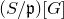 left parenthesis upper S divided by German p right parenthesis left bracket upper G right bracket