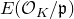 upper E left parenthesis script upper O Subscript upper K Baseline divided by German p right parenthesis