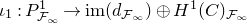 iota 1 colon upper P Subscript script upper F Sub Subscript normal infinity Subscript Superscript 1 Baseline right arrow im left parenthesis d Subscript script upper F Sub Subscript normal infinity Subscript Baseline right parenthesis circled plus upper H Superscript 1 Baseline left parenthesis upper C right parenthesis Subscript script upper F Sub Subscript normal infinity Subscript Baseline