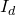 upper I Subscript d