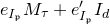 e Subscript upper I Sub Subscript German p Baseline upper M Subscript tau plus e prime Subscript upper I Sub Subscript German p Baseline upper I Subscript d