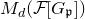 upper M Subscript d Baseline left parenthesis script upper F left bracket upper G Subscript German p Baseline right bracket right parenthesis