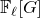 double struck upper F Subscript script l Baseline left bracket upper G right bracket