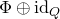 normal upper Phi circled plus normal i normal d Subscript upper Q