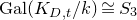 normal upper G normal a normal l left parenthesis upper K Subscript upper D comma t Baseline divided by k right parenthesis approximately equals upper S 3