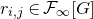 r Subscript i comma j Baseline element of script upper F Subscript normal infinity Baseline left bracket upper G right bracket