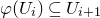 phi left parenthesis upper U Subscript i Baseline right parenthesis subset of or equal to upper U Subscript i plus 1