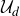 script upper U Subscript d