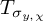 upper T Subscript sigma Sub Subscript y comma chi