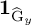 bold 1 Subscript ModifyingAbove normal upper G With caret Sub Subscript y