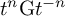 t Superscript n Baseline normal upper G t Superscript negative n