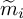 m overtilde Subscript i