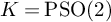 upper K equals upper P upper S upper O left parenthesis 2 right parenthesis