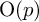 normal upper O left parenthesis p right parenthesis