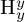 normal upper H Subscript y Superscript y