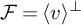 script upper F equals left angle bracket v right angle bracket Superscript up tack