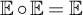 double struck upper E ring double struck upper E equals double struck upper E