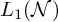 upper L 1 left parenthesis script upper N right parenthesis