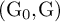 left parenthesis normal upper G 0 comma normal upper G right parenthesis