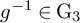 g Superscript negative 1 Baseline element of normal upper G 3