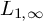 upper L Subscript 1 comma infinity