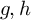 g comma h