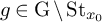 g element of normal upper G minus upper S t Subscript x 0