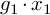 g 1 dot x 1