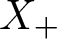 upper X plus