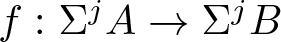 f colon upper Sigma jA right arrow upper Sigma jB