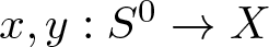 x comma y colon upper S 0 right arrow upper X