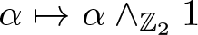 alpha right arrow from bar alpha and upper Z 21
