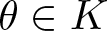 theta element of upper K