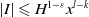 StartAbsoluteValue upper I EndAbsoluteValue less than or slanted equals upper H Superscript 1 minus epsilon Baseline x Superscript l minus k